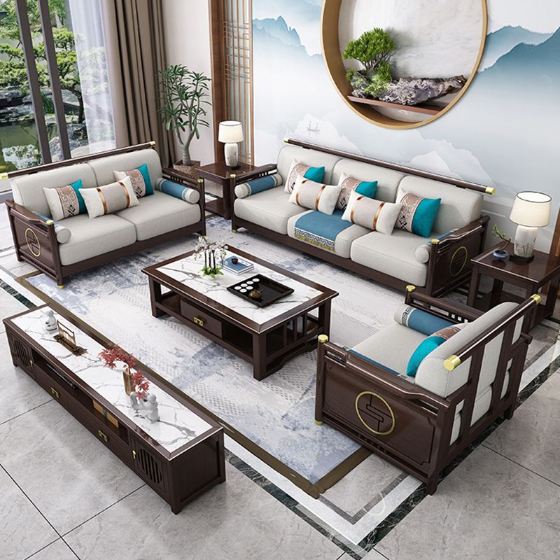 33 "h divano contemporaneo divano in tessuto sezionale con cuscini bostol