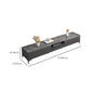 Glam – meuble TV, Console multimédia de rangement ouverte pour le salon