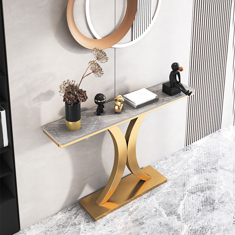 Tabella della console contemporanea da 11 "Tabella della console di rettangolo di rettangolo di rettangolo