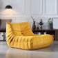 Armless Chair with Tufted Back 35.43" Wide Velvet Chair for Living Room