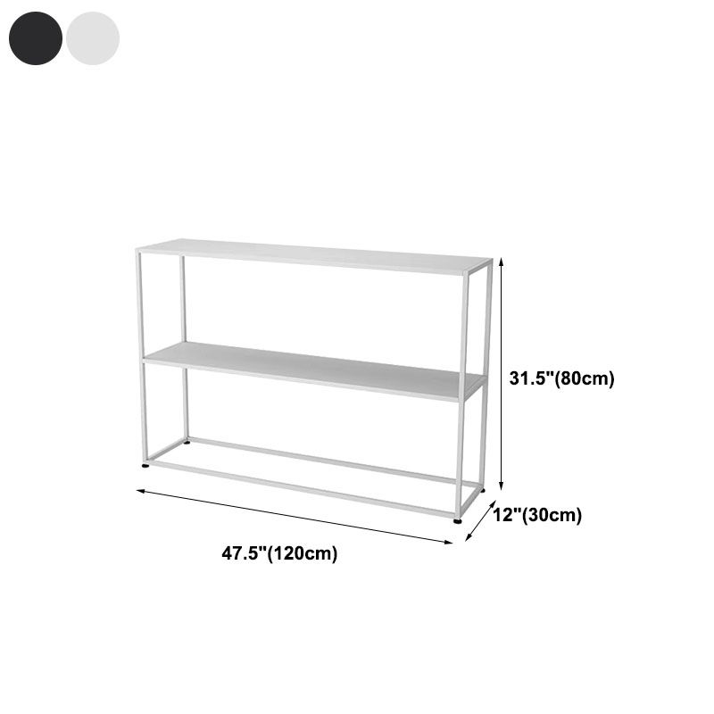 Modern Style Bookcase Metal Etagere Bookshelf for Home Office Clearhalo 'Bookcases' 'furn' 'furn_bookcases' 'Furniture' 'Office Furniture' 1200x1200_fdad14e8-b2f1-494a-835f-34d13a19a4d1