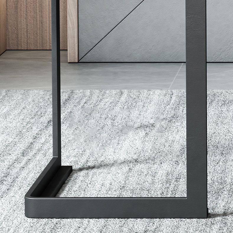 Bureau d'écriture contemporaine Bureau de bureau en marbre avec des jambes en métal