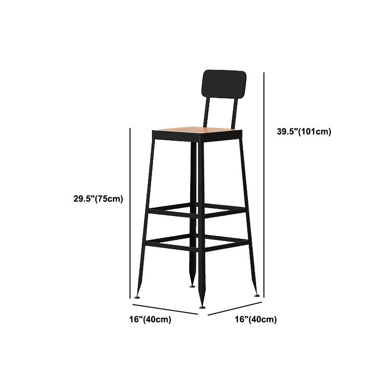 Industrial Table and Stool Set 1/4/7 Pcs Solid Wood Bar Table with Iron Base Stools Clearhalo 'Bar Furniture' 'furn' 'furn_home_bar_bar_sets' 'Furniture' 'Home Bars & Bar Sets' 'home_bar_bar_sets' 'Kitchen & Dining Furniture' 1200x1200_fdb08caf-0a0e-458a-adbc-a7ee48fa70e2