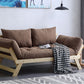 Modern Wood and Fabric Sofa Convertible Flared Arm Sofa for Living Room Clearhalo 'Furniture' 'furniture_sofas' 'kitchen' 'kitchen_sofas' 'Living Room Furniture' 'Sofa' 'sofas' 1200x1200_fdb47be2-8ced-4ccc-86a9-8c08c50fea50