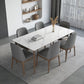 Medieval Modern 4 Legs Dining Table Stone Table for Dining Room Clearhalo 'Dining Tables & Seating' 'Dining Tables' 'dining_table' 'furn' 'furn_dining_table' 'Furniture' 'Kitchen & Dining Furniture' 1200x1200_fdb4da6a-e60b-4a26-b423-581e5e6def39