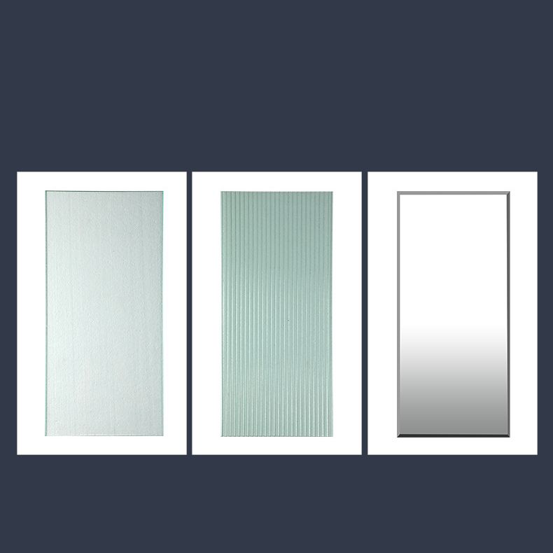 Modern Style Metal Prep Table 29.53"H Rolling Glass Prep Table for Home Use