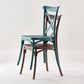 Modern Style Plastic Dining Chair of 17'' Wide Cross Back Side Chair for Kitchen Clearhalo ' kitchen&dining_furn' 'Dining Chairs' 'Dining Tables & Seating' 'dining_chair' 'furn' 'furn_dining_chair' 'Furniture' 'furniture_dining_chair' 'Kitchen & Dining Furniture' 'kitchen' 1200x1200_fdb8ae64-0c91-478a-89d0-f5b01a3d452b
