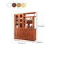 Contemporary 78.74" H Cabinet Solid Wood Accent Cabinet with Drawers and doors Clearhalo 'Cabinets & Chests' 'cabinets_chests' 'furn' 'furn_cabinets_chests' 'Furniture' 'Living Room Furniture' 1200x1200_fdbc6a82-2db8-4b8c-baf6-9a259a0e1d91