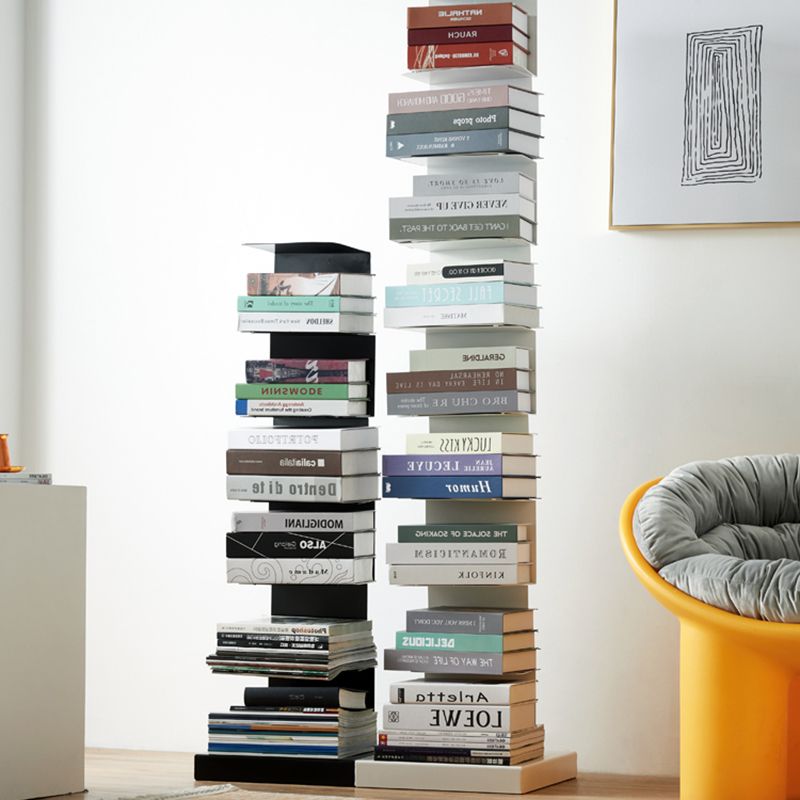 13.78"W Bookshelf Contemporary Style Invisible Bookcase for Office and Home Clearhalo 'Bookcases' 'furn' 'furn_bookcases' 'Furniture' 'furniture_bookcases' 'Office Furniture' 1200x1200_fdbca5dc-cc48-4132-be22-a4210432eebc