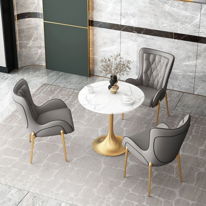 1/3/4/5 Pcs Metal Scandinavian Dining Room Set with Round Table Dinette Set Clearhalo 'Dining Room Sets' 'Dining Tables & Seating' 'dining_room_set' 'furn' 'furn_dining_room_set' 'Furniture' 'furniture_dining_room_set' 'Kitchen & Dining Furniture' 'kitchen&dining_furn' 'kitchen' 1200x1200_fdbde6f3-c452-49e9-951c-fa03acc49653