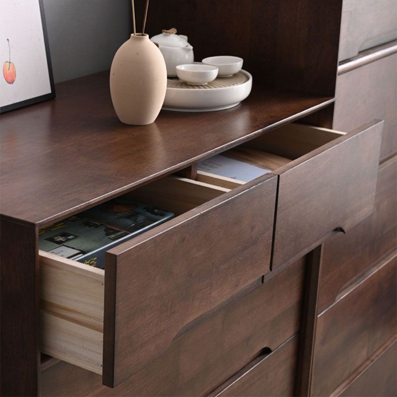 Cassetto in legno massiccio della metà secolo 29,5 "cassetti larghi includevano il torace