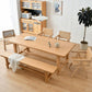 Modern 1/2/4/5/6 Pieces Dining Set Pine Wood Dining Furniture Set /Separate Items Clearhalo 'Dining Room Sets' 'Dining Tables & Seating' 'dining_room_set' 'furn' 'furn_dining_room_set' 'Furniture' 'furniture_dining_room_set' 'Kitchen & Dining Furniture' 'kitchen&dining_furn' 'kitchen' 1200x1200_fdc3c8a4-ead0-4b5d-98b1-f197c036a835