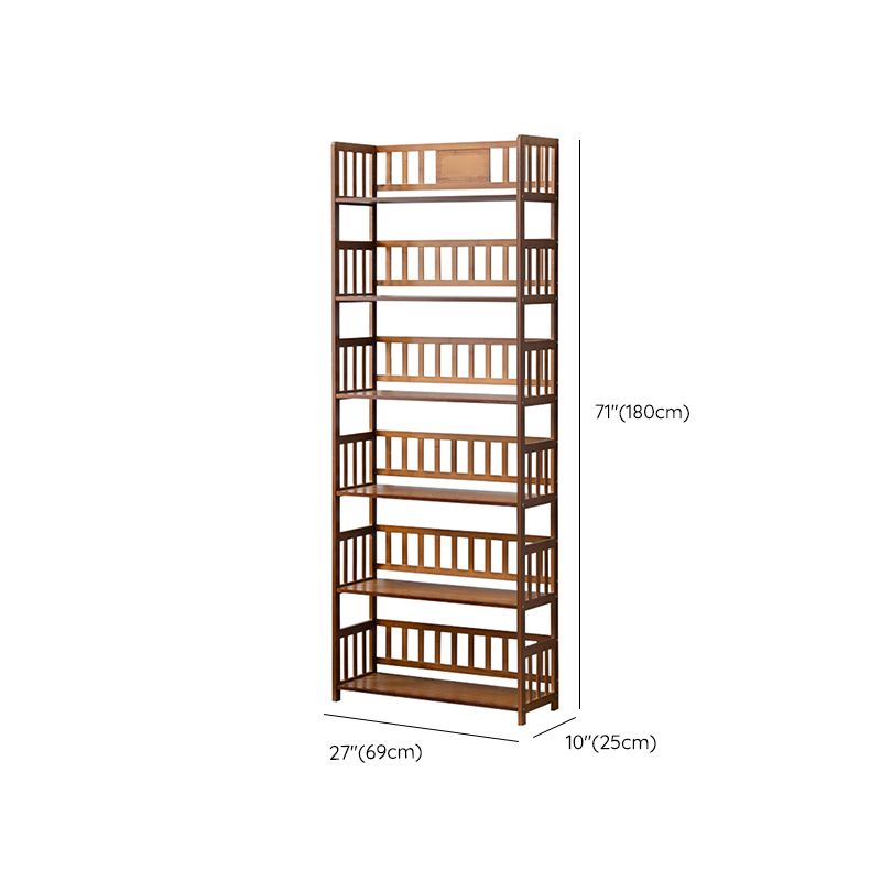 Bibliothèque en bambou standard de la bibliothèque standard à l'arrière contemporain pour le bureau à domicile