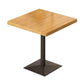 Industrial Solid Wood Dining Table Brown Square Table with Metal Base for Dinning Room Clearhalo ' dining_table' 'Dining Tables & Seating' 'Dining Tables' 'furn' 'furn_dining_table' 'Furniture' 'furniture_dining_table' 'Kitchen & Dining Furniture' 'kitchen&dining_furn' 'kitchen' 'kitchen_dining_table' 1200x1200_fdc6e896-f1b8-47d3-bd60-e5abb2bc1b89