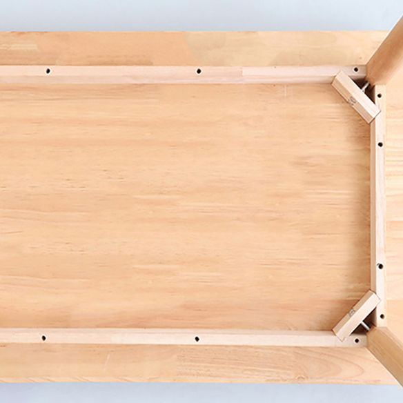 Modern Style Solid Wood Dining Room Set with Rectangle Shape Table and 4 Legs Base for Home Use Clearhalo 'Dining Room Sets' 'Dining Tables & Seating' 'dining_room_set' 'furn' 'furn_dining_room_set' 'Furniture' 'furniture_dining_room_set' 'Kitchen & Dining Furniture' 'kitchen&dining_furn' 'kitchen' 1200x1200_fdc7cc74-5be9-413b-82d5-d16f00248b26