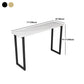 Rectangle Pub Table Contemporary Style Bar Table for Small Places