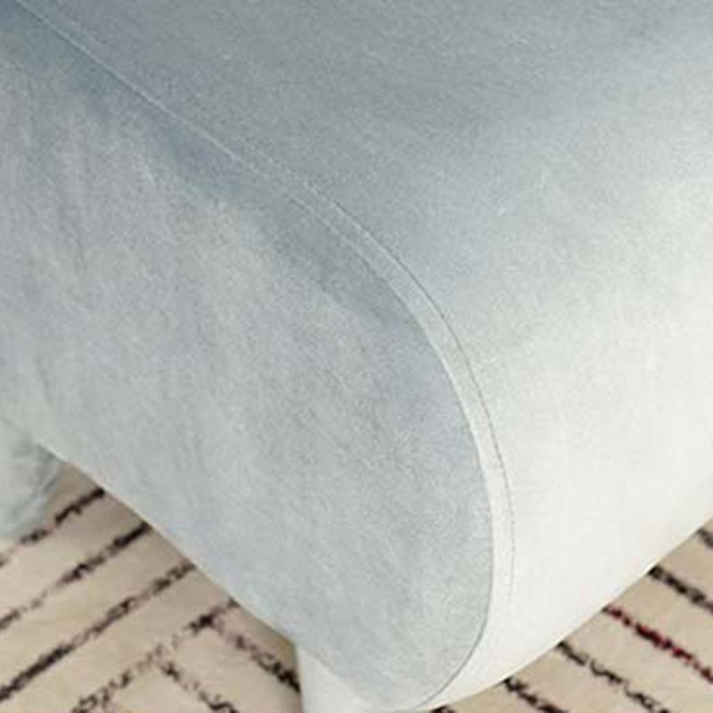 Stylish Indoor Velvet Ottoman Solid Color Stain Resistant Footstool Ottoman Clearhalo 'furn' 'furn_ottomans_poufs' 'Furniture' 'Living Room Furniture' 'Ottomans & Poufs' 'ottomans_poufs' 1200x1200_fdcd8ef3-5797-45a0-a76c-226de8e53e87