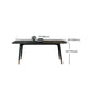 Designer Style Rectangle Dining Set 1/2/5/7 Pieces Sintered Stone Top Wooden Table Set Clearhalo 'Dining Room Sets' 'Dining Tables & Seating' 'dining_room_set' 'furn' 'furn_dining_room_set' 'Furniture' 'Kitchen & Dining Furniture' 1200x1200_fdce9359-e9d8-491d-b8b9-eb8e7577c6cc