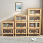 Manufactured Wood Standard Bookcase Scandinavian Bookcase with Door Clearhalo 'Bookcases' 'furn' 'furn_bookcases' 'Furniture' 'furniture_bookcases' 'Office Furniture' 1200x1200_fdcff1c6-5e76-4ec5-b700-c6cdd0eb7959