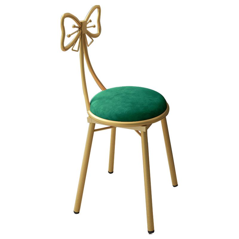 Nordic Design Armless Open Back Chairs Upholstered Side Chairs Clearhalo 'Dining Chairs' 'Dining Tables & Seating' 'dining_chair' 'furn' 'furn_dining_chair' 'Furniture' 'furniture_dining_chair' 'Kitchen & Dining Furniture' 1200x1200_fdd09247-7977-47d3-bc27-4f9b557b26ec