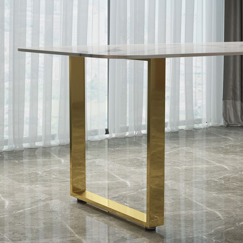 Luxury 1/2/5/7 Pieces Dining Set Sintered Stone Dining Table Set with Leather Chairs Clearhalo 'Dining Room Sets' 'Dining Tables & Seating' 'dining_room_set' 'furn' 'furn_dining_room_set' 'Furniture' 'furniture_dining_room_set' 'Kitchen & Dining Furniture' 'kitchen&dining_furn' 'kitchen' 1200x1200_fdd2a7c1-9d99-4668-9a22-9a50c199649a