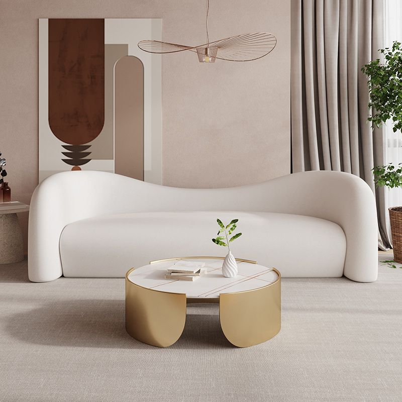 Faux Leather Modern Sofa Sloped Arm Curved Sofa for Living Room Clearhalo 'furn' 'furn_sofas' 'Furniture' 'Living Room Furniture' 'Sofa' 'sofas' 1200x1200_fdd32370-58e2-4704-adde-004a29a1362b