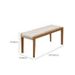 Contemporary Solid Wood Home Bench 18.8" Height Seating Bench with Legs Clearhalo 'Benches' 'Chairs & Seating' 'furn' 'furn_benches' 'Furniture' 'Living Room Furniture' 1200x1200_fdd4d151-152f-4877-bf37-01dabbcb0fb5
