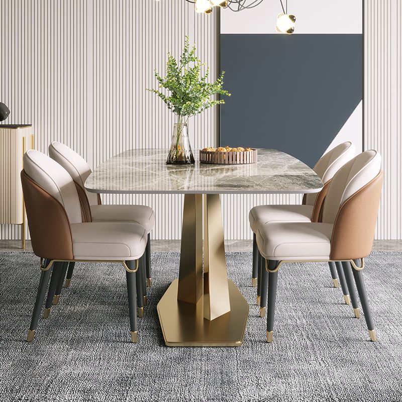 Home Armless Dining Chairs Upholstered Side Chairs with Wood Legs (Set of 2) Clearhalo ' kitchen&dining_furn' 'Dining Chairs' 'Dining Tables & Seating' 'dining_chair' 'furn' 'furn_dining_chair' 'Furniture' 'furniture_dining_chair' 'Kitchen & Dining Furniture' 'kitchen' 1200x1200_fdd5a864-05f8-47fc-97c8-fcf409de0988