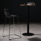 Tabouret de bar sans bras de tabouret de comptoir en plastique industriel pour le salon