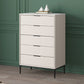 23.62" Wide 15.74" High 3/4/5 - Drawer Accent Chest,Bar Pulls Chest Soft Close Drawers Clearhalo 'Cabinets & Chests' 'cabinets_chests' 'furn' 'furn_cabinets_chests' 'Furniture' 'Living Room Furniture' 1200x1200_fdd6e5be-b930-4ce9-a9c9-1828478b94fa