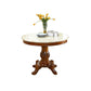Round 4 Legs Victorian Style Dining Table Sintered Stone Fixed Table for Kitchen Clearhalo ' dining_table' 'Dining Tables & Seating' 'Dining Tables' 'furn' 'furn_dining_table' 'Furniture' 'furniture_dining_table' 'Kitchen & Dining Furniture' 'kitchen&dining_furn' 'kitchen' 'kitchen_dining_table' 1200x1200_fdd7f576-e1e9-4fa2-ba83-6136874adbdf