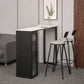 Stone Bar Dining Table Modern Rectangle Bar Table with Double Pedestal for Living Room Clearhalo 'Bar Furniture' 'Bar Tables' 'bar_tables' 'furn' 'furn_bar_tables' 'Furniture' 'furniture_bar_tables' 'Kitchen & Dining Furniture' 1200x1200_fdd90199-0f03-49cf-a064-e3e4687d3cf9