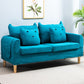 Velvet Square Arm Sofa Slipcovered Loose Back Loveseat with Storage Clearhalo 'Furniture' 'furniture_sofas' 'kitchen' 'kitchen_sofas' 'Living Room Furniture' 'Sofa' 'sofas' 1200x1200_fdd93a40-e106-4397-a92f-6a84e06dae07