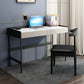 Modern Office Desk Rectangular Secretary Desk with 2 Drawers Clearhalo 'furn' 'furn_office_desk' 'Furniture' 'Office Desks' 'Office Furniture' 'office_desk' 1200x1200_fdd976c7-1361-4a2c-a57b-6f047b9c6699