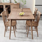 Rectangle Wood in Brown Dining Table Modern Ash Table with 4 Legs for Restaurant Clearhalo ' dining_table' 'Dining Tables & Seating' 'Dining Tables' 'furn' 'furn_dining_table' 'Furniture' 'furniture_dining_table' 'Kitchen & Dining Furniture' 'kitchen&dining_furn' 'kitchen' 'kitchen_dining_table' 1200x1200_fdde0c19-6fd5-4570-bcbf-15cdb6924ebc