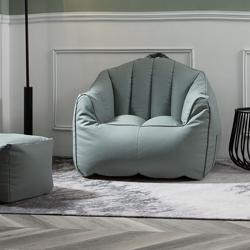 Contemporary Faux Leather Pillow Top Arm Sofa Sewn Pillow Back Sofa for Apartment Clearhalo 'furn' 'furn_sofas' 'Furniture' 'furniture_sofas' 'kitchen' 'kitchen_sofas' 'Living Room Furniture' 'Sofa' 'sofas' 1200x1200_fde16653-9747-43a8-872f-588d15211f6d