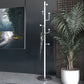 Metal Entry Hall Tree Marble Base Coat Hanger met 7 haken, 70,86 "H
