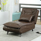 Contemporary Armless Accent Chair Faux Leather Reclining Chaise Clearhalo 'Chairs & Seating' 'Chaise Lounge' 'chaise_lounge' 'furn' 'furn_chaise_lounge' 'Furniture' 'Living Room Furniture' 1200x1200_fde75bb0-1486-4e2e-ba4e-5783647e5bda