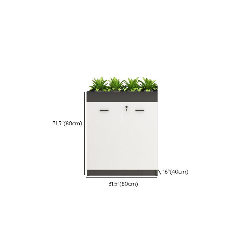 Gabinetto di file in stile contemporaneo Accumulo verticale in legno per Home Office