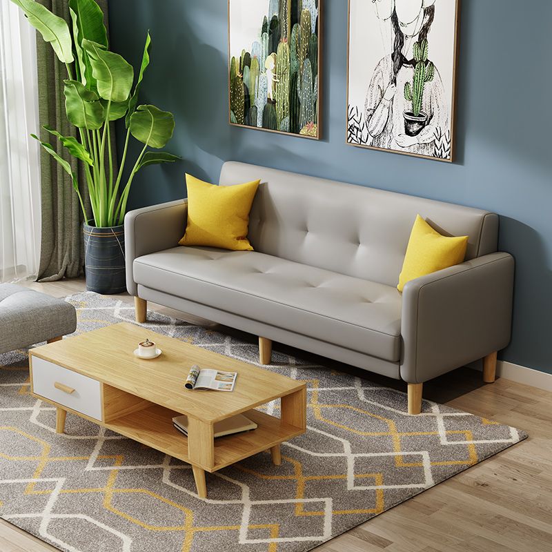 Tufted Split-Back Mid Century Modern Standard Square Arm Sofa Couch Clearhalo 'furn' 'furn_sofas' 'Furniture' 'furniture_sofas' 'Living Room Furniture' 'Sofa' 'sofas' 1200x1200_fdec4369-baab-42aa-ba0b-acd513d2aa06