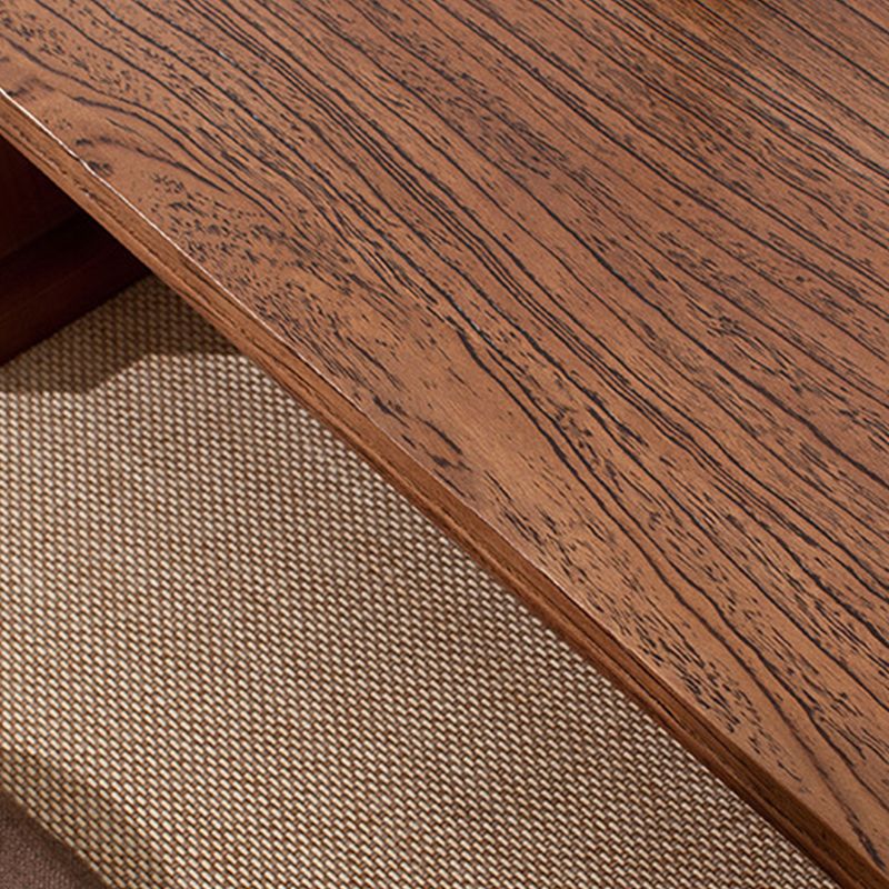 Nordic Cocktail Table Sled Solid Wood Rectangle Single Coffee Table