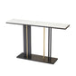 Modern 31.5" Tall Console Table Marble Rectangle Console Table