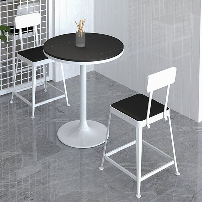 Contemporary Restaurant Iron Barstool Matte Finish Footrest Stool Clearhalo 'Bar Furniture' 'Bar Stools' 'bar_stools' 'furn' 'furn_bar_stools' 'Furniture' 'furniture_bar_stools' 'Kitchen & Dining Furniture' 1200x1200_fdef4cf7-71ed-49cb-9d4f-791f181c535c