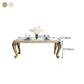 Rectangle Shape Luxury Style Dining Table Marble Fixed Table for Kitchen Clearhalo ' dining_table' 'Dining Tables & Seating' 'Dining Tables' 'furn' 'furn_dining_table' 'Furniture' 'furniture_dining_table' 'Kitchen & Dining Furniture' 'kitchen&dining_furn' 'kitchen' 'kitchen_dining_table' 1200x1200_fdf19539-b772-4743-9e40-cd9a930e0c37
