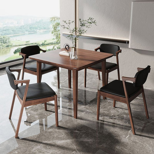 Moderno 1/3/5 pezzi set da pranzo tavolo da pranzo in legno rettangolo per caffè