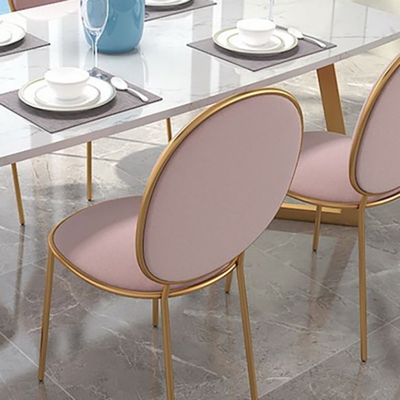 Modern Fixed Dining¬†Room¬†Table¬†Set Marble Top Kitchen Dining Furniture with 4 Legs Base Clearhalo 'Dining Room Sets' 'Dining Tables & Seating' 'dining_room_set' 'furn' 'furn_dining_room_set' 'Furniture' 'furniture_dining_room_set' 'Kitchen & Dining Furniture' 'kitchen&dining_furn' 'kitchen' 1200x1200_fdf2fc30-4d29-48ba-9f5b-e76cae894fbe