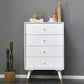 Solid Wood Accent Chest with Drawer Contemporary Side Cabinet,22.83 " L