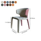 Designer Style Wingback Arm Chair Leather Matte Finish Single Dining Chair Clearhalo ' kitchen&dining_furn' 'Dining Chairs' 'Dining Tables & Seating' 'dining_chair' 'furn' 'furn_dining_chair' 'Furniture' 'furniture_dining_chair' 'Kitchen & Dining Furniture' 'kitchen' 1200x1200_fdff210b-6fac-4046-9398-3660b00511b1