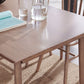 Rectangle Ash Wood Table in Nature/Walnut Modern Dining Table with 4 Legs for Restaurant Clearhalo ' dining_table' 'Dining Tables & Seating' 'Dining Tables' 'furn' 'furn_dining_table' 'Furniture' 'furniture_dining_table' 'Kitchen & Dining Furniture' 'kitchen&dining_furn' 'kitchen' 'kitchen_dining_table' 1200x1200_fe00da1d-155f-4467-a27b-6c5469eb7488