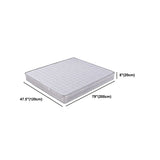 84.65 inch Wide Scandinavian Standard Bed Solid Wood Bed with Headboard